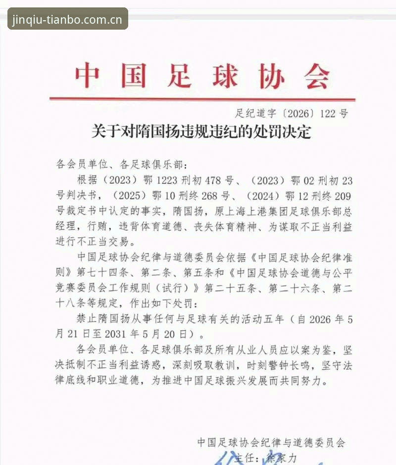 中国足协第三批禁足名单详解：65人受罚背后的足球生态反思